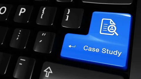 404. Case Study Moving Motion On Computer Keyboard Button. Stock Footage 95350655