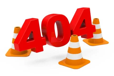 404 concept Stock Illustration