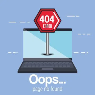 404 connection error icons Illustrazione stock
