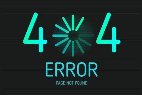 404 download Stock Illustration