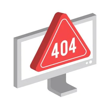 404 error in desktop 스톡 일러스트