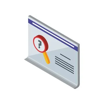 404 error digital icon Stock Illustration