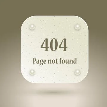 404 Error file not found on website page Stock Illustration