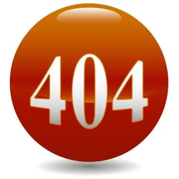 404 error icon Stock Illustration