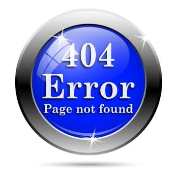 404 error icon Stock Illustration