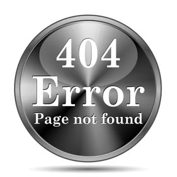 404 error icon Stockillustratie