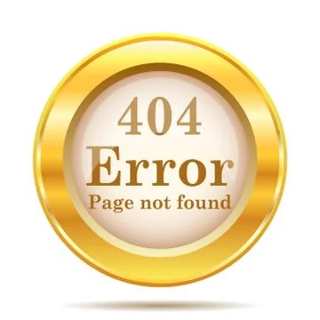 404 error icon Stock-Illustration