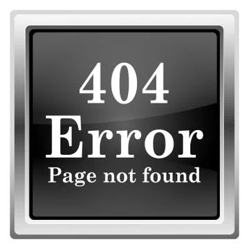 404 error icon Illustrazione stock