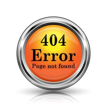 404 error icon Illustrazione stock