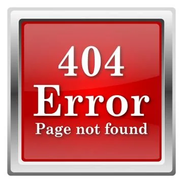 404 error icon Stock Illustration