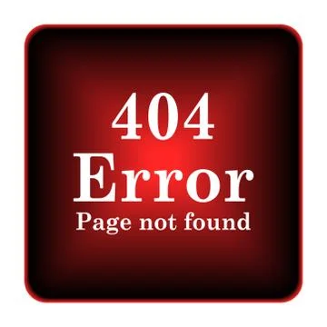404 error icon Stock Illustration