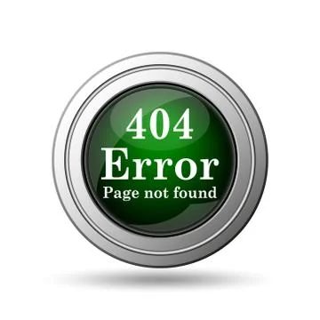 404 error icon Stock Illustration