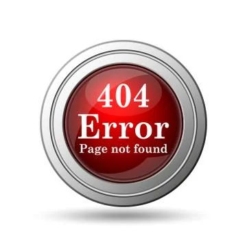 404 error icon Stock Illustration