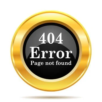 404 error icon Stock-Illustration