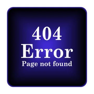 404 error icon Stock-Illustration