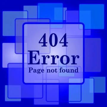404 error icon. Internet button on abstract background.. Stock-Illustration