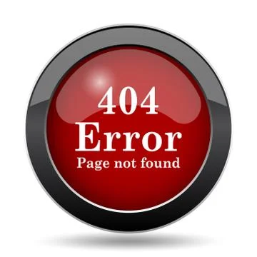 404 error icon. Internet button on white background.. イラスト素材