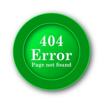 404 error icon. Internet button on white background.. イラスト素材