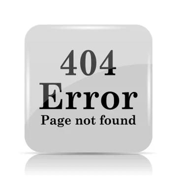 404 error icon. Internet button on white background.. イラスト素材