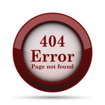 404 error icon. Internet button on white background. . イラスト素材