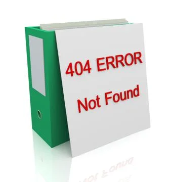 404 error - not found Stock Illustration