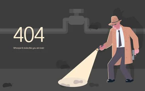 404 error not found web page. イラスト素材