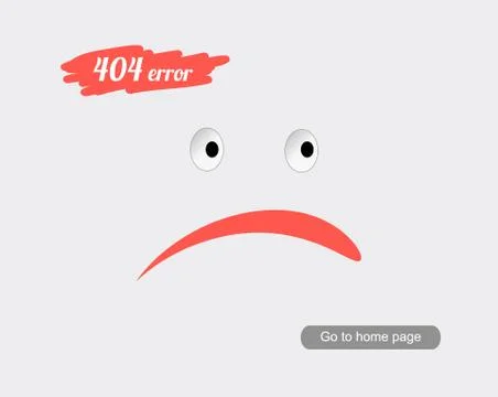 404 Error Page. Illustration for Website Error Page. イラスト素材