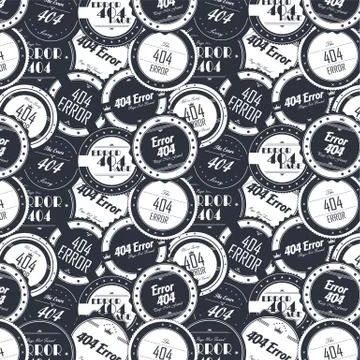 404 error page label theme 스톡 일러스트