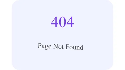 404 error page not found notification for website interface and digital user Stock Footage 338189043