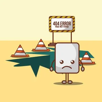 404 error page not found イラスト素材