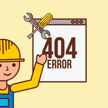 404 error page not found 스톡 일러스트