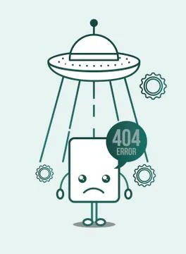 404 error page not found 库存插图