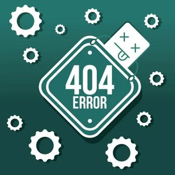 404 error page not found 库存插图