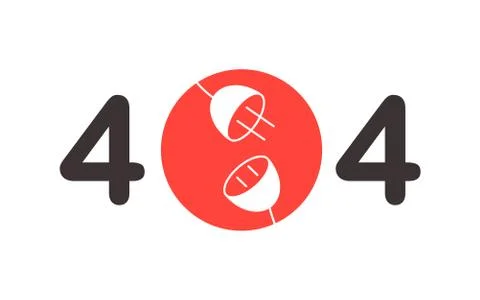 404  error page not found vector plug graphic background Stock-Illustration