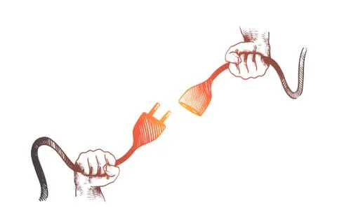 404 error page not found concept. Hand drawn isolated vector. Ilustración de archivo