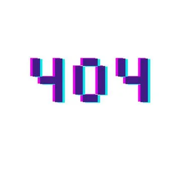 404 error page not found banner. System error, broken website page Stock Illustration