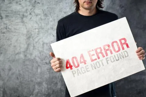 404 error, page not found 写真素材