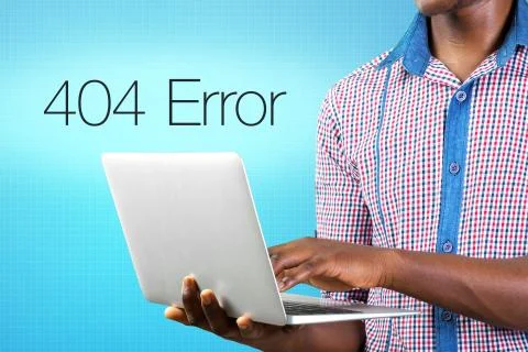 404 error - Page not found Foto stock