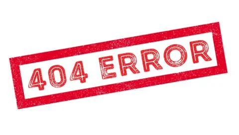 404 error rubber stamp 스톡 일러스트