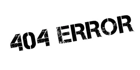 404 Error rubber stamp 스톡 일러스트
