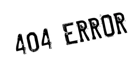 404 Error rubber stamp イラスト素材