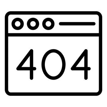 404 error Vector Icon Design Illustration Stock Illustration