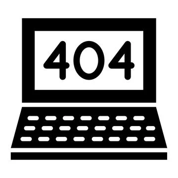 404 error Vector Icon Design Illustration Ilustración de archivo