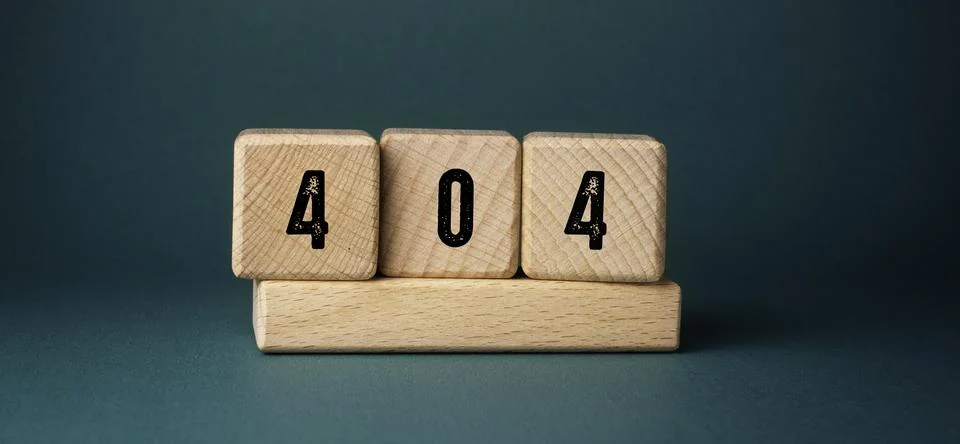 404 Error , Web Concept Idea Stock Photos
