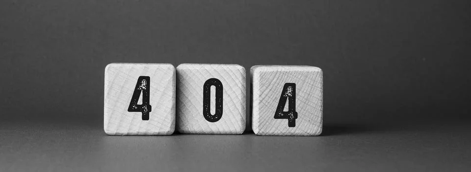 404 Error , Web Concept Idea Foto stock