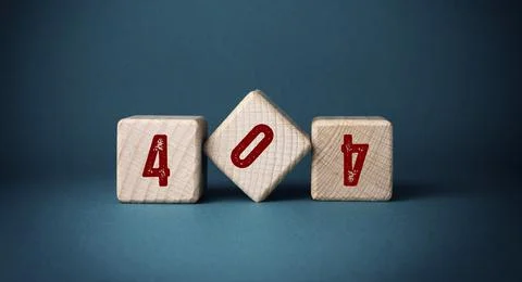 404 Error , Web Concept Idea Foto stock