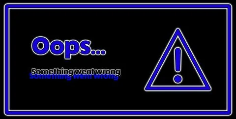 404 error web page not found notification alert Illustrazione stock