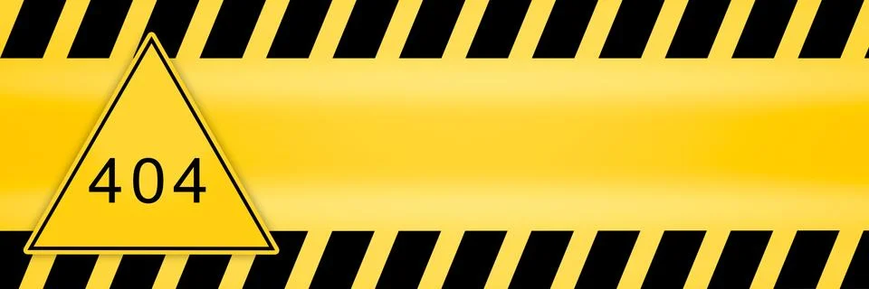 404 Not found error sign caution lines  backgrounds Stock-Illustration