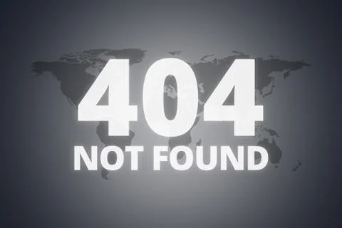 404 Not Found Message on Screen イラスト素材