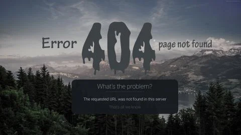 404 page error 3 写真素材